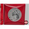 Image 2 : RCM Canada 2012 $10 Fine Silver Coin : Year of the Dragon (COA #7769) (99.99%)