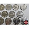 Image 3 : Canada Five Cent Collection (17) : 1963 - 2005 (Intermittent) (Handwritten List in Photos)