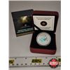 Image 1 : RCM Canada 2013 : Twenty-Five Cent Coloured Coin : Prehistoric Creatures : Tylosaurus Pembinensis (C