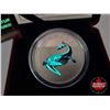 Image 2 : RCM Canada 2013 : Twenty-Five Cent Coloured Coin : Prehistoric Creatures : Tylosaurus Pembinensis (C