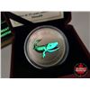 Image 2 : RCM Canada 2014 : Twenty-Five Cent Coloured Coin : Prehistoric Creatures : Tiktaalik (COA #12659) (G