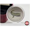 Image 4 : RCM Canada 2014 : Twenty-Five Cent Coloured Coin : Prehistoric Creatures : Tiktaalik (COA #12659) (G