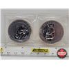 Image 1 : RCM Canada 2013 : $8 Fine Silver Coins (2 Pack) : Polar Bear (1-1/2oz) (.9999) (No COA)