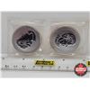 Image 3 : RCM Canada 2013 : $8 Fine Silver Coins (2 Pack) : Polar Bear (1-1/2oz) (.9999) (No COA)