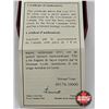 Image 5 : RCM Canada 2013 $5 Fine Silver Coin (COA #9176) (99.99%) (No Box / Sleeve)