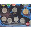 Image 2 : Canada 125 Provincial Coins : 1867-1992 : Collector Card (12 Quarters & 1 Loonie)