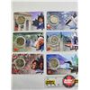 Image 2 : RCM Canada 2000 Millennium Coin Collection (12) Collector Cards with 25 Cent Coins  - Celebration; P
