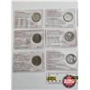 Image 5 : RCM Canada 2000 Millennium Coin Collection (12) Collector Cards with 25 Cent Coins  - Celebration; P