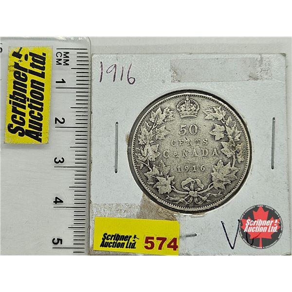 Canada Fifty Cent 1916