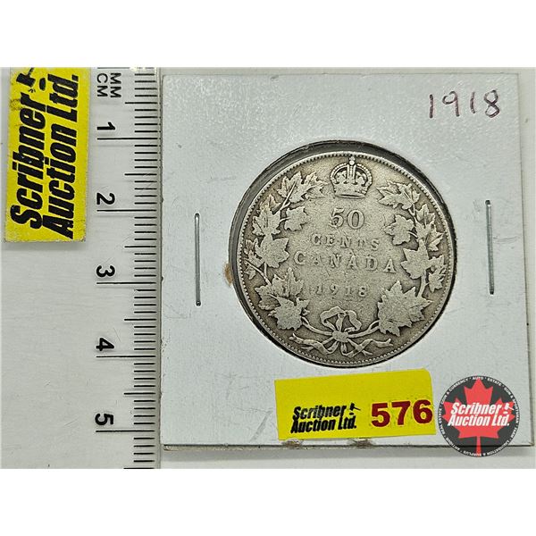 Canada Fifty Cent 1918