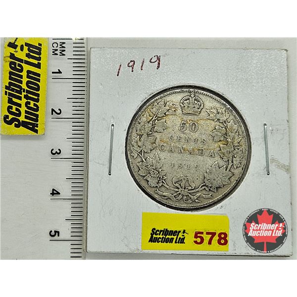 Canada Fifty Cent 1919