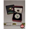 Image 1 : RCM Canada 2013 : Twenty-Five Cent Coloured Coin : Prehistoric Creatures : Quetzalcoatlus (COA #7067