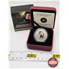 Image 3 : RCM Canada 2013 : Twenty-Five Cent Coloured Coin : Prehistoric Creatures : Quetzalcoatlus (COA #7067