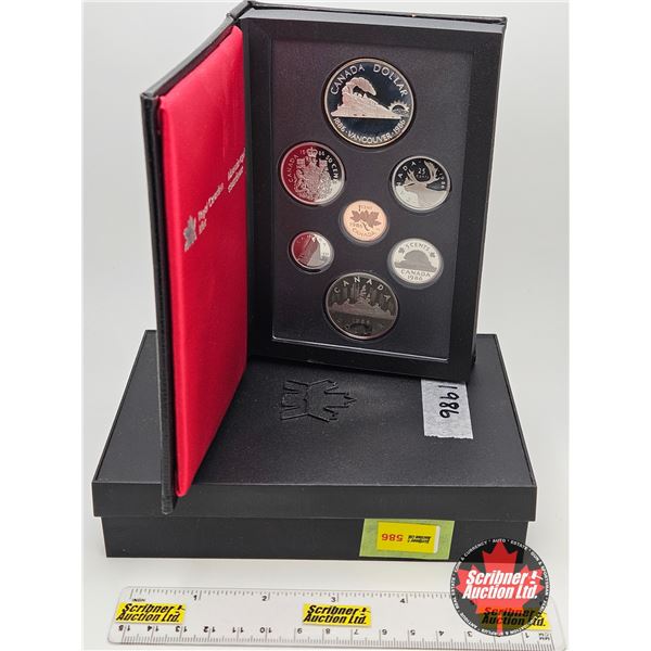 RCM Canada 1986 Double Dollar Proof Set