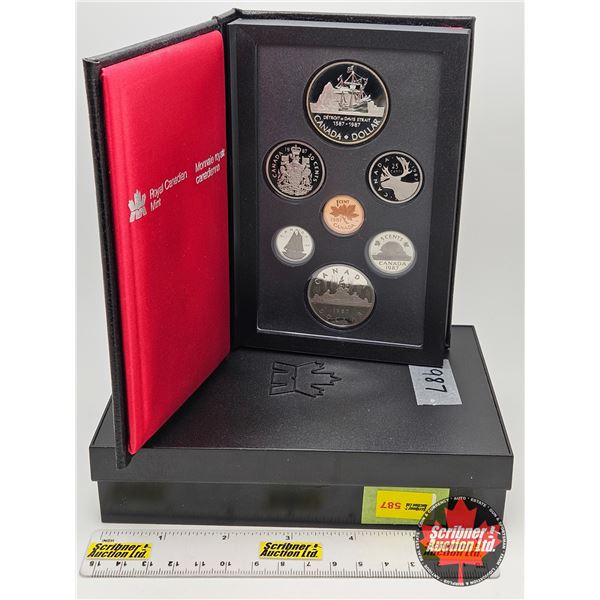 RCM Canada 1987 Double Dollar Proof Set