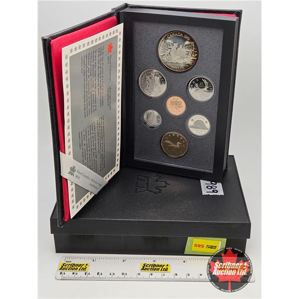RCM Canada 1989 Double Dollar Proof Set