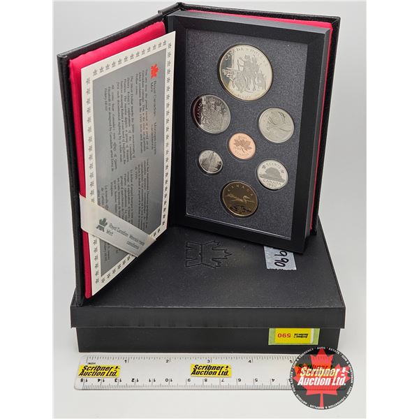 RCM Canada 1990 Double Dollar Proof Set