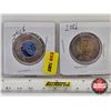 Image 1 : Canada $2 Toonie (2): 2026 (Color & Non-Color) : 50th Anniversary of the CN Tower