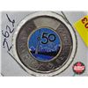 Image 2 : Canada $2 Toonie (2): 2026 (Color & Non-Color) : 50th Anniversary of the CN Tower