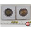Image 4 : Canada $2 Toonie (2): 2026 (Color & Non-Color) : 50th Anniversary of the CN Tower