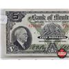 Image 2 : Bank of Montreal $5 Bill 1935 : Bog/Gordon #876919