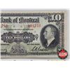 Image 3 : Bank of Montreal $10 Bill 1938 : Spinney/Gordon #051753