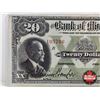 Image 2 : Bank of Montreal $20 Bill 1923 : Williams-Taylor/Meredith #105706