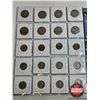 Image 5 : Canada Coin Collection (20): - Large Cent : 1859; 1888; 1907H; 1909; 1916; 1917; 1918; 1920 - One Ce