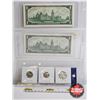 Image 5 : Collector Combo Centennial :  - $1 Bill : Beattie/Rasminsky #1867 1967 - Five Cent - Ten Cent - Twen