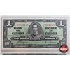 Image 2 : Bank of Canada $1 Bills 1937 (2 Consecutive) : Coyne/Towers #NN8021118-1119
