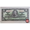 Image 3 : Bank of Canada $1 Bills 1937 (2 Consecutive) : Coyne/Towers #NN8021118-1119