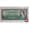 Image 2 : Canada Bills 1954 (3): - $1 Beattie/Rasminsky #VN2826473 - $2 Bouey/Rasminsky #LG0166017 - $5 Beatti