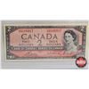Image 3 : Canada Bills 1954 (3): - $1 Beattie/Rasminsky #VN2826473 - $2 Bouey/Rasminsky #LG0166017 - $5 Beatti