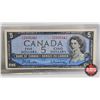 Image 4 : Canada Bills 1954 (3): - $1 Beattie/Rasminsky #VN2826473 - $2 Bouey/Rasminsky #LG0166017 - $5 Beatti