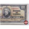 Image 3 : Bank of Canada $100 Bill 1937 : Gordon/Towers #BJ3319442