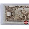 Image 5 : Bank of Canada $100 Bill 1937 : Gordon/Towers #BJ3319442