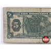 Image 5 : The Dominion Bank $5 Bill 1935 : Dawson/Carlisle #1425957