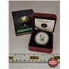 Image 1 : RCM Canada 2013 : Twenty-Five Cent Coloured Coin : Prehistoric Creatures : Quetzalcoatlus (COA #1944