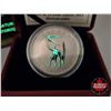 Image 2 : RCM Canada 2013 : Twenty-Five Cent Coloured Coin : Prehistoric Creatures : Quetzalcoatlus (COA #1944