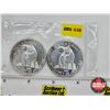 Image 1 : RCM Canada 2011 : $5 Fine Silver Coins (2 Pack) : Timber Wolf (1-1/2 oz) (.9999) (No COA)