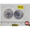 Image 3 : RCM Canada 2011 : $5 Fine Silver Coins (2 Pack) : Timber Wolf (1-1/2 oz) (.9999) (No COA)
