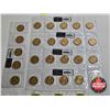 Image 1 : Saskatchewan Roughriders Centennial $1 (Loonie) Circulation "5" Packs (2010) (25 Coins Total)