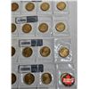 Image 6 : Saskatchewan Roughriders Centennial $1 (Loonie) Circulation "5" Packs (2010) (25 Coins Total)