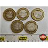 Image 1 : Mexico $100 Pesos Coins 2006 (5) (Center 92.5%)