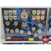 Image 2 : Canada 125 Provincial Coins (4 Sets) : 1867-1992 : Collector Cards (Each Card : 12 Quarters & 1 Loon