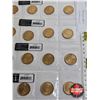 Image 3 : Saskatchewan Roughriders Centennial $1 (Loonie) Circulation "5" Packs (2010) (25 Coins Total)