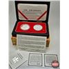 Image 7 : RCM Joint Fine Silver Coin Set 1998 : $5 Dr Norman Bethune Arrival in China : 60th Anniversary (In P