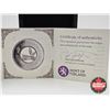 Image 8 : Mint of Finland : 2011 Fiji $1 Proof Coin : Cabbage Rabbit Filigree (COA .999)