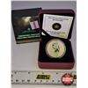 Image 1 : RCM Canada 2013 : Twenty-Five Cent Coloured Coin : Prehistoric Creatures : Quetzalcoatlus (COA #7076