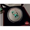 Image 2 : RCM Canada 2013 : Twenty-Five Cent Coloured Coin : Prehistoric Creatures : Quetzalcoatlus (COA #7076